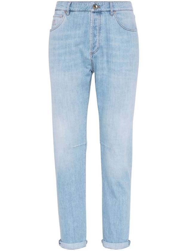 Mid-Rise Tapered Jeans M0Z37X1290C1469 - BRUNELLO CUCINELLI - BALAAN 2