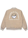 Invest in Golf Stadium Jacket BEIGE MAN - MALBON GOLF - BALAAN 2