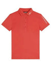 Tour Tech Short Sleeve Polo Shirt Red - J.LINDEBERG - BALAAN 2