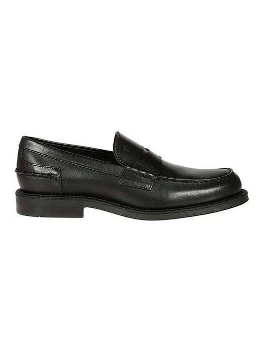 Penny Leather Loafers Black - TOD'S - BALAAN 1