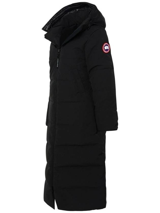 Mystique Satin Long Parka Black - CANADA GOOSE - BALAAN 3