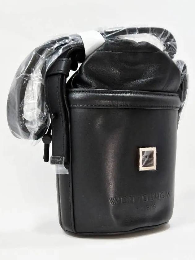 Square logo bucket bag black W213BA01 - WOOYOUNGMI - BALAAN 1