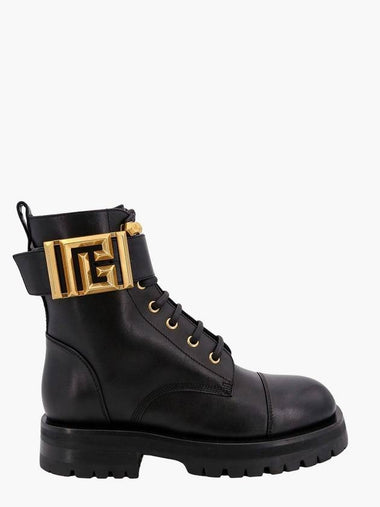 23 fw leather ankle boots WITH metal PB logo BN0TC961LVIT0PA B0650782595 - BALMAIN - BALAAN 1