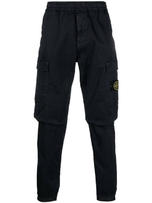 Wappen Patch Cargo Track Pants Navy - STONE ISLAND - BALAAN 3