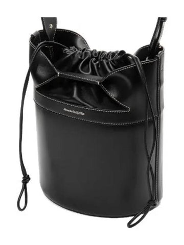 leather bucket bag cross - ALEXANDER MCQUEEN - BALAAN 1