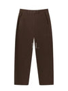 High Waist Straight Pants Brown - LEMAIRE - BALAAN 2