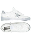 Stardan Silver Tab Low Top Sneakers White - GOLDEN GOOSE - BALAAN 5