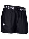 Women's Play Up 3 0 Shorts Black - UNDER ARMOUR - BALAAN 2