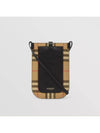 Vintage Check And Strap Phone Case Beige Black - BURBERRY - BALAAN 4