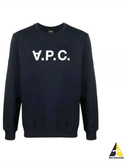 VPC Logo Sweatshirt Navy - A.P.C. - BALAAN 2