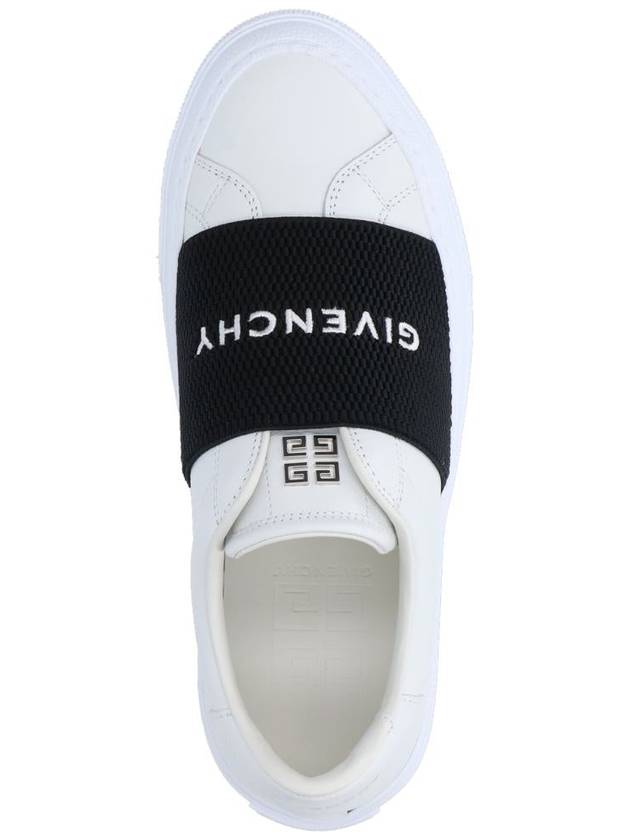 City Banding Logo Low Top Sneakers White - GIVENCHY - BALAAN 6