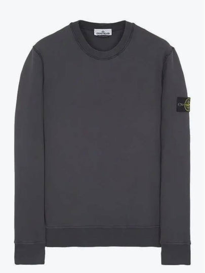 Compass Patch Cotton Sweatshirt Lead Grey - STONE ISLAND - BALAAN 2