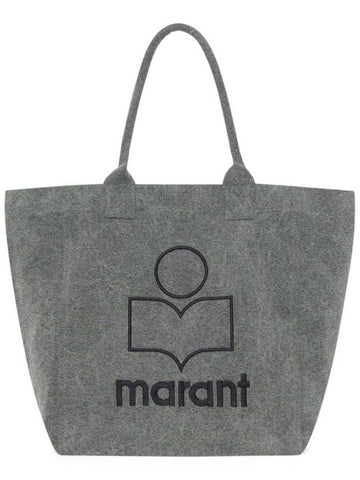 Small YENKY Eco Bag Tote Shoulder Gray - ISABEL MARANT - BALAAN 1