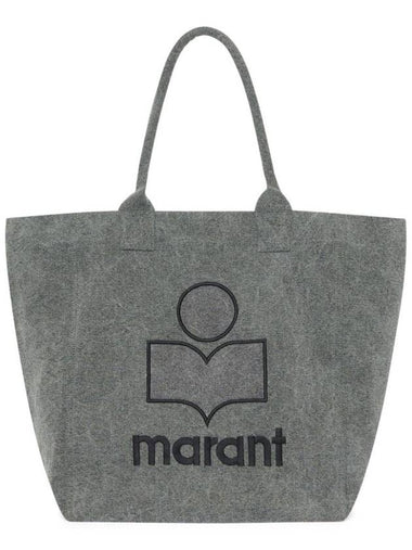 Small YENKY Eco Bag Tote Shoulder Gray - ISABEL MARANT - BALAAN 1