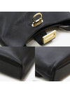 Daejeon Used Luxury Goods Ferragamo Trifolio Gancini Shoulder Bag Black - SALVATORE FERRAGAMO - BALAAN 7