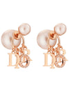 Tribales Clip Pearl Earrings Pink - DIOR - BALAAN 1