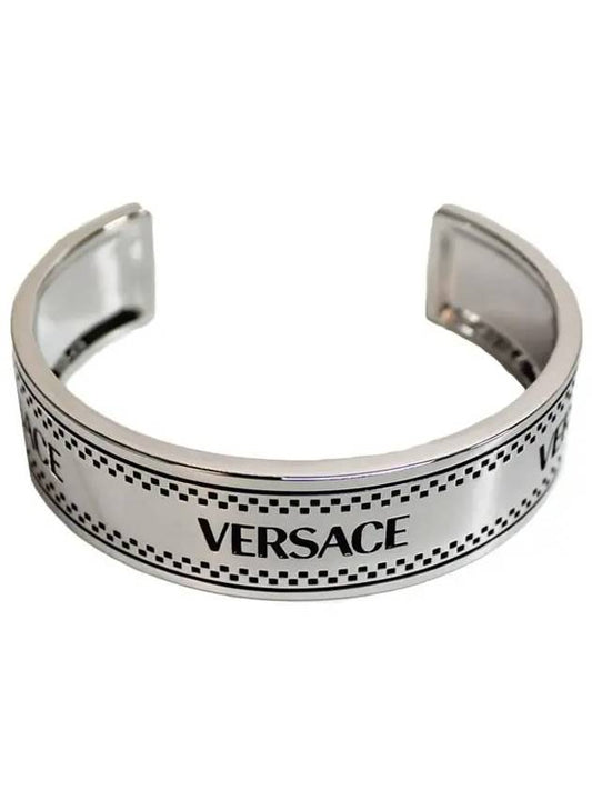 Logo Cuff Bracelet 1015198 1A00620 4J750 - VERSACE - BALAAN 2