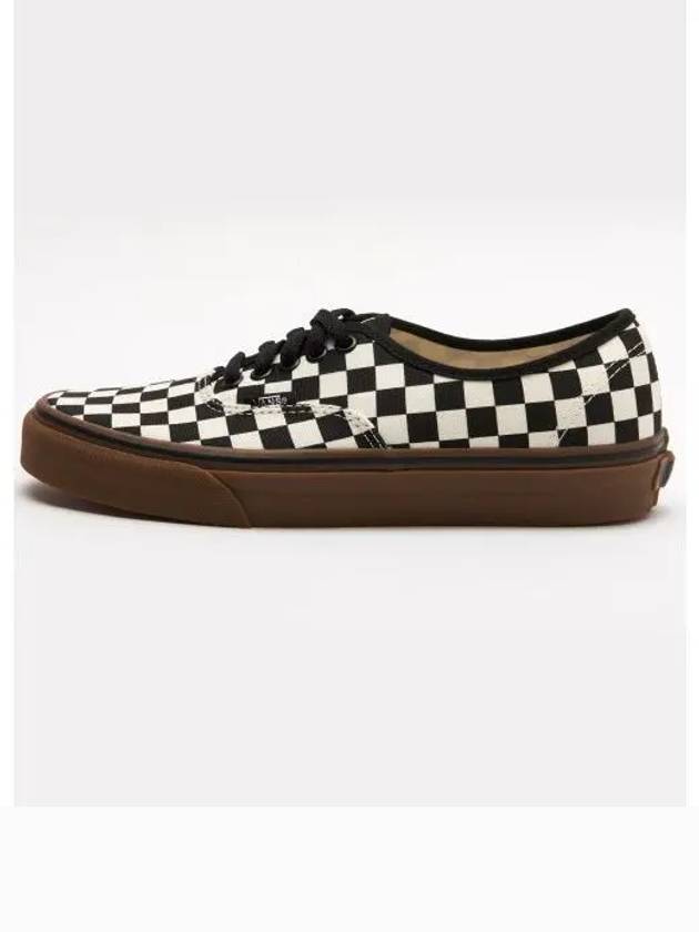 Authentic Checkerboard Black White Gum VN0004MKIBB1 - VANS - BALAAN 2