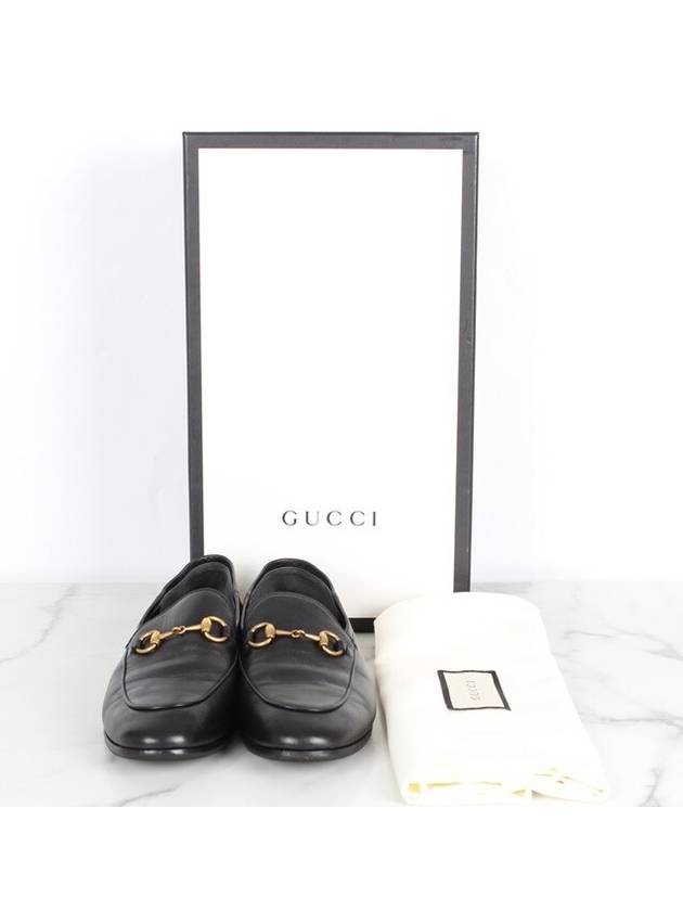 Horsebit leather mule loafer black 36 5 235 - GUCCI - BALAAN 2