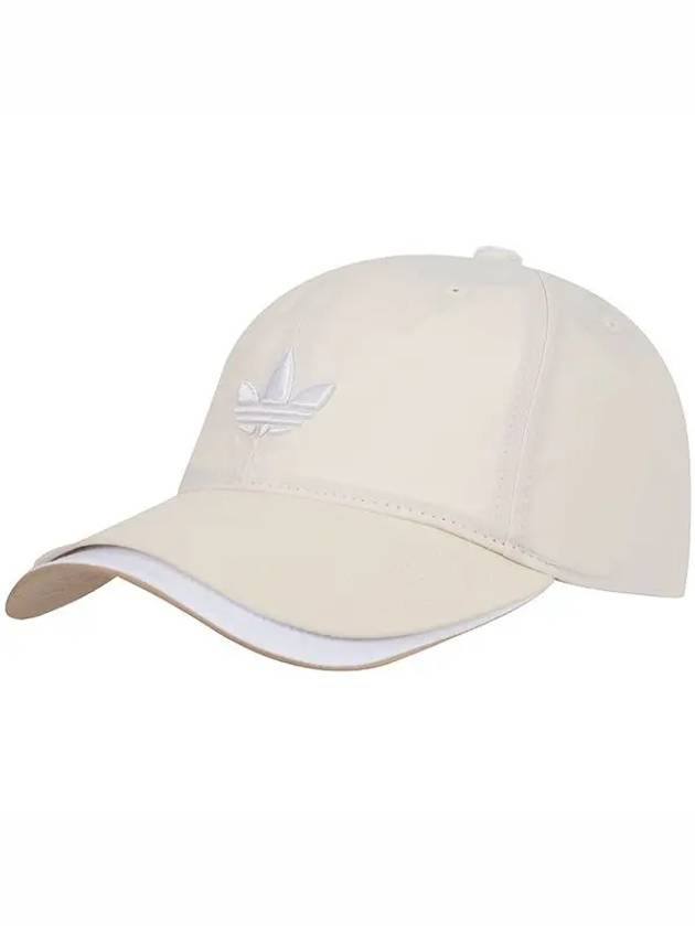 Double Visor Ball Cap Beige - ADIDAS - BALAAN 3