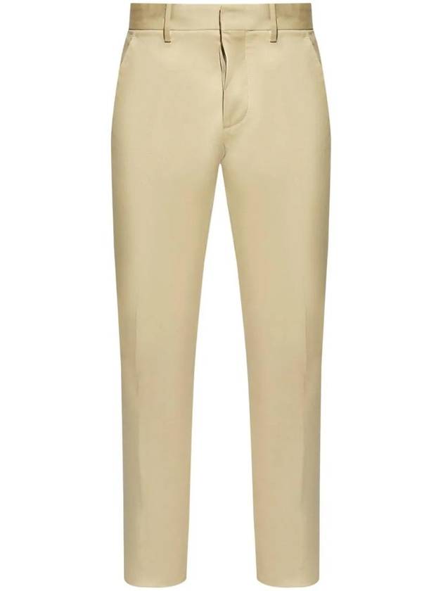 Guy straight pants beige - DSQUARED2 - BALAAN 1