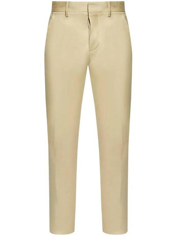 Guy straight pants beige - DSQUARED2 - BALAAN 1