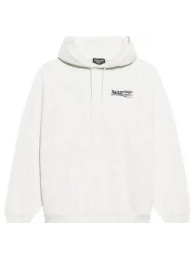 Political Campaign Medium Fit Hoodie White - BALENCIAGA - BALAAN 2