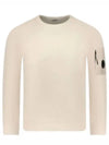 Light Fleece Sweatshirt Beige - CP COMPANY - BALAAN 2