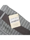 Women's Striped A-Line Skirt Gray - BRUNELLO CUCINELLI - BALAAN.