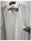 Hartford white polo shirt HARTFORD WHITE 8084397 - BURBERRY - BALAAN 4