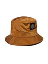 Logo Patch Nylon Metal Bucket Hat Orange - STONE ISLAND - BALAAN 2