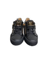 May London Gold Low Top Sneakers Black - GIUSEPPE ZANOTTI - BALAAN 3