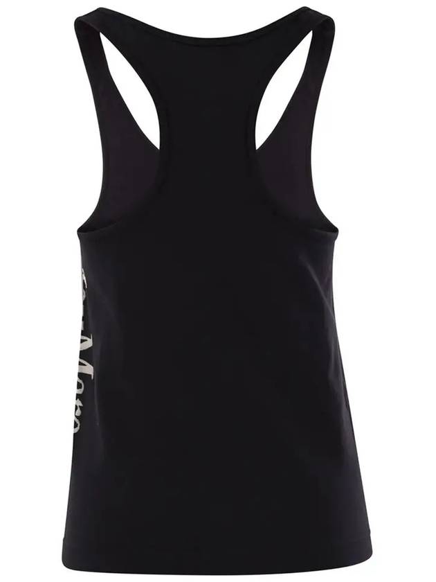 FORTUNA logo sleeveless top black 2429946011 005 - MAX MARA - BALAAN 3