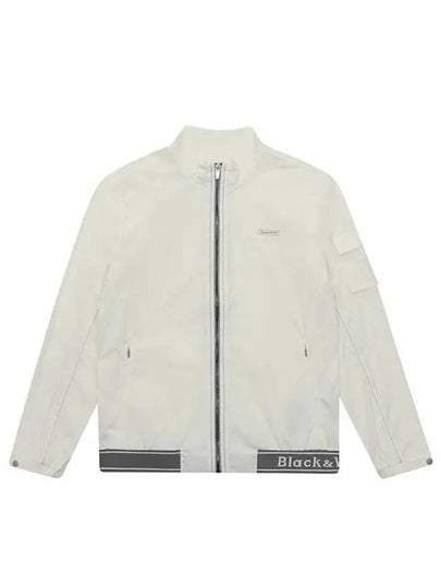 single-ply blouson jumper 1114GZGNWHITE - BLACK&WHITE - BALAAN 2