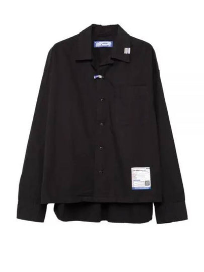 I12SH011 BLACK Oxford long sleeve shirt - MIHARA YASUHIRO - BALAAN 2