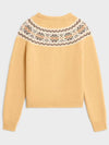 Women s Knit Top C line Sweaters Yellow - CELINE - BALAAN 3