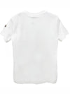 Kids Logo Patch Short Sleeve T Shirt 8Y 10Y White 8C00019 83907 002 - MONCLER - BALAAN 3