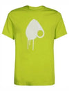 Augustine Logo Print Short Sleeve T-Shirt Green - MOOSE KNUCKLES - BALAAN 2