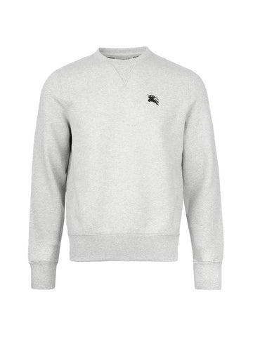 Clearage Cotton Sweatshirt Grey - BURBERRY - BALAAN 1