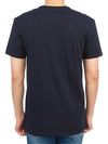 Logo Patch Short Sleeve T-Shirt Navy - PAUL SMITH - BALAAN 5