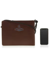 Benny Leather Cross Bag Brown - VIVIENNE WESTWOOD - BALAAN 7