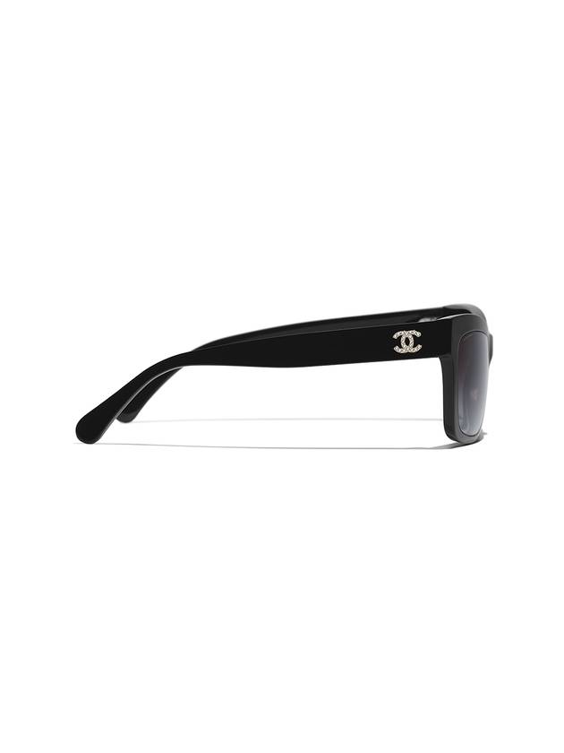 EVENING CC Sunglasses Black A71530 X08101 S2216 - CHANEL - BALAAN 3