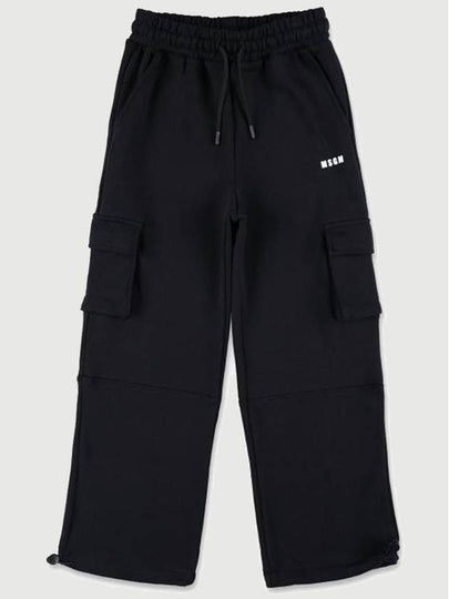 KIDS cargo pants FLEECE UNISEX F4MSJUFP065 2COLOR brushed - MSGM - BALAAN 2