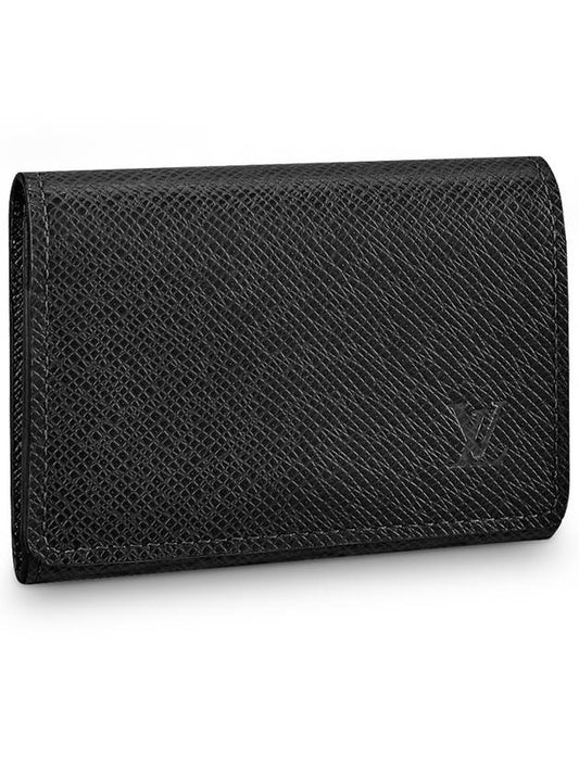 Enveloppe Carte De Visite Card Wallet Black - LOUIS VUITTON - BALAAN 2