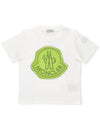 Kids Women Logo T Shirt 8C000 38 83907 083 - MONCLER - BALAAN 1