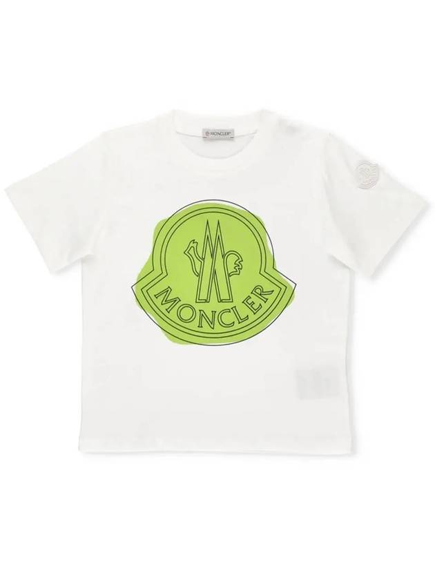 Kids Women Logo T Shirt 8C000 38 83907 083 - MONCLER - BALAAN 2