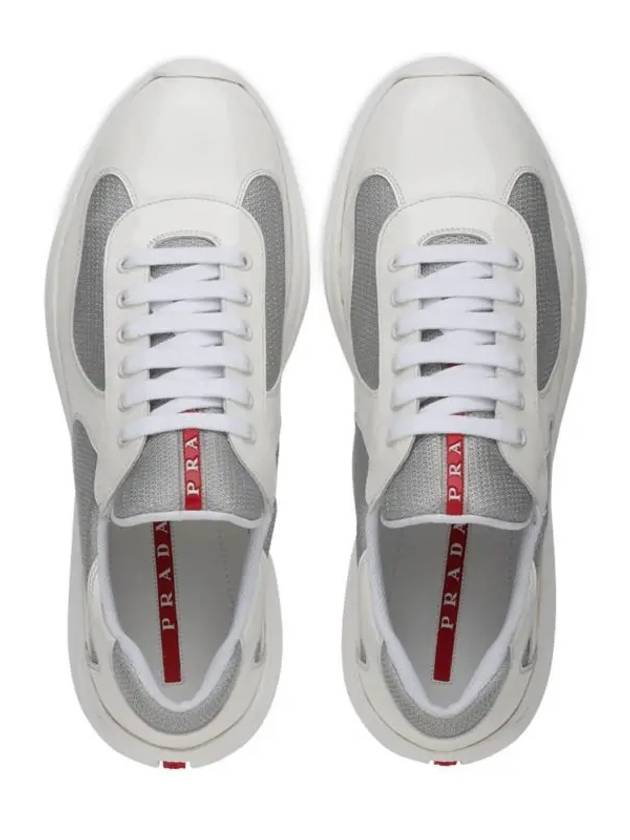 Men's America's Cup Low Top Sneakers White - PRADA - BALAAN 5