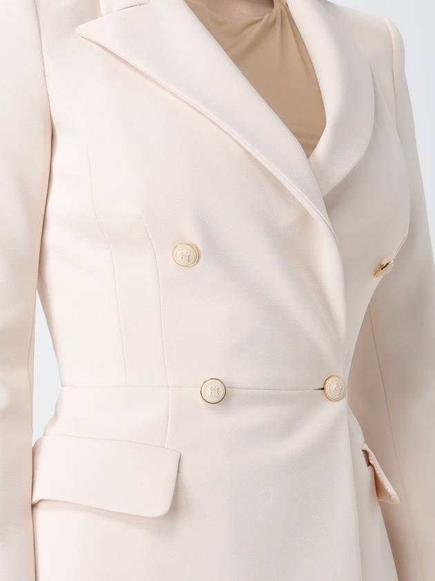 Blazer Elisabetta Franchi in crêpe - ELISABETTA FRANCHI - BALAAN 4