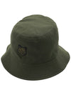 Maison Kitsune Foxhead patch bucket hat LM06113WW0088 KHAKI - MAISON KITSUNE - BALAAN 10