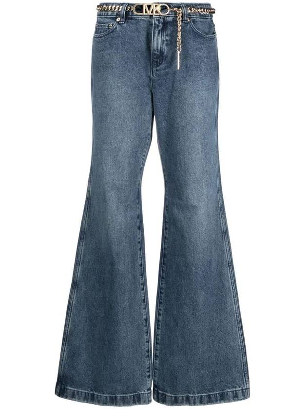 Michael Kors Flare Fit Jeans - MICHAEL KORS - BALAAN 1